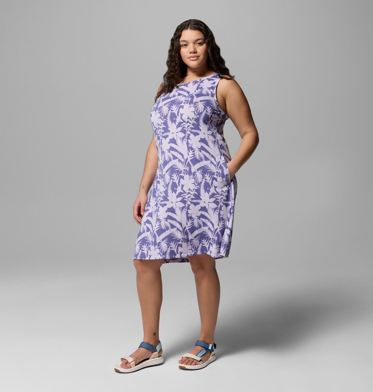 Women's Chill River™ Printed Dress - Plus Size 4