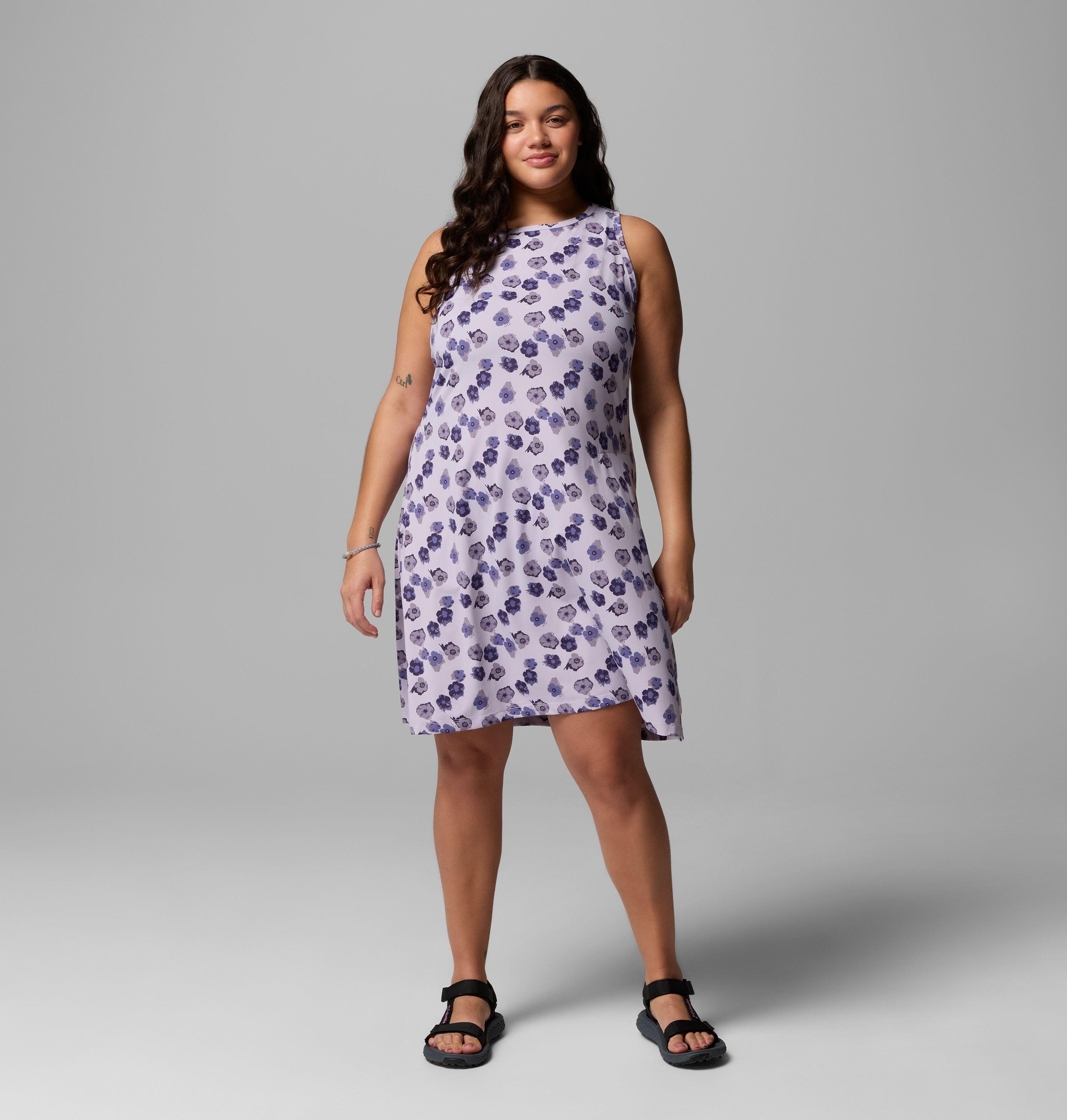 Women's Chill River Printed Dress - Plus Size | 551 | 2X 2