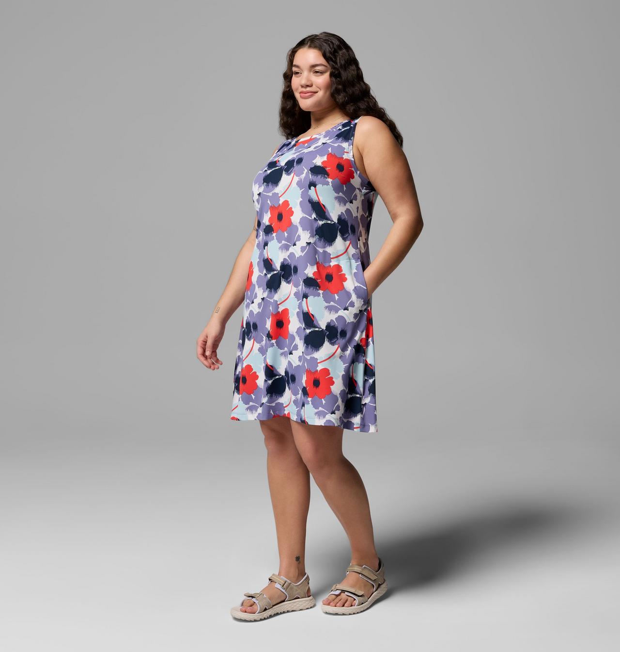Women's Chill River™ Printed Dress - Plus Size | 608 | 2X 4
