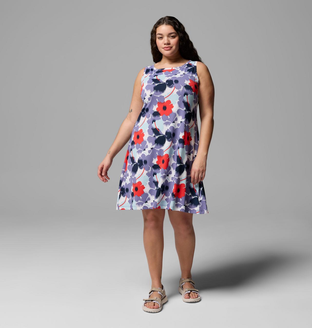 Women's Chill River™ Printed Dress - Plus Size | 608 | 2X 2