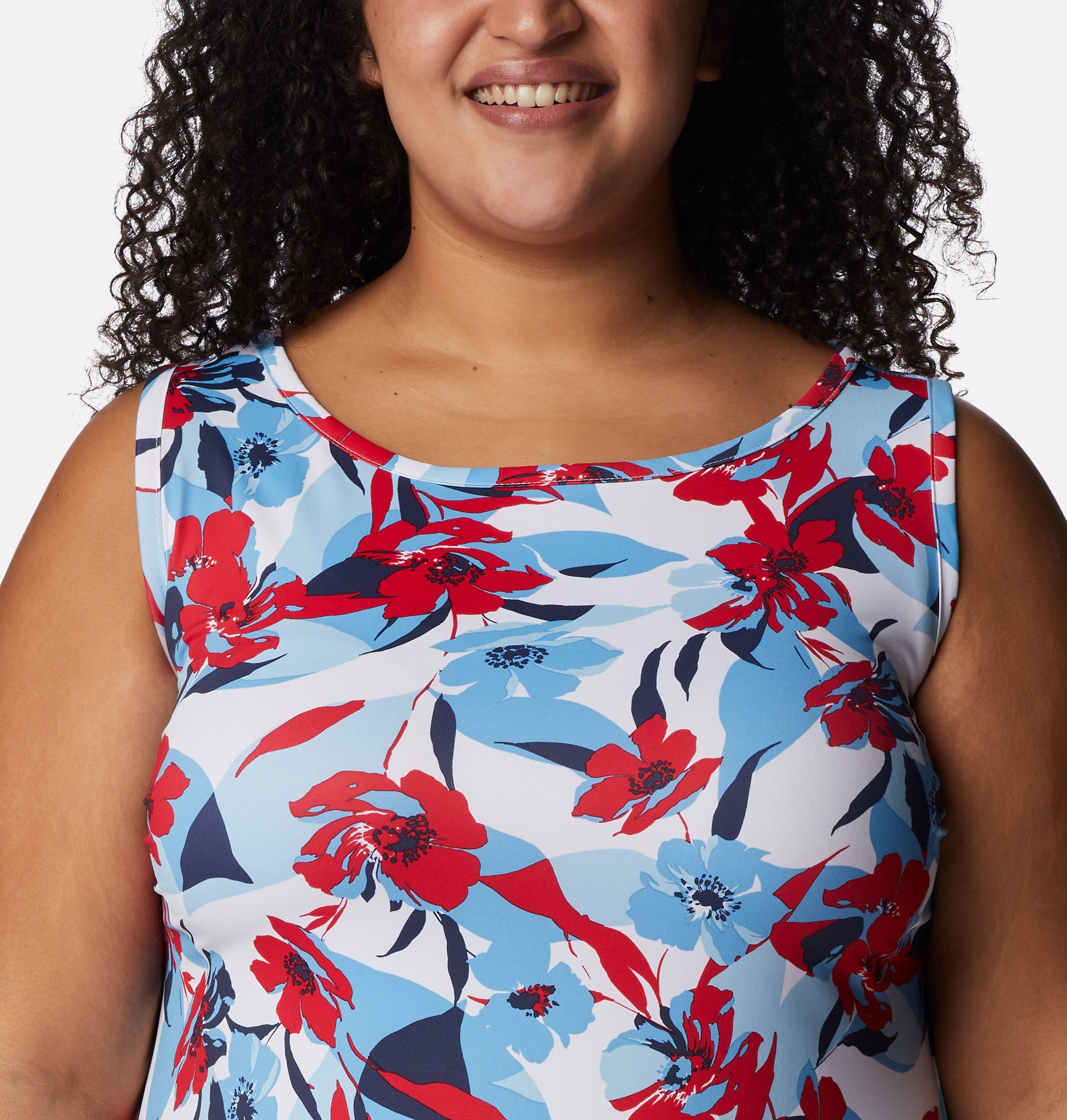 Women's Chill River Printed Dress - Plus Size 4