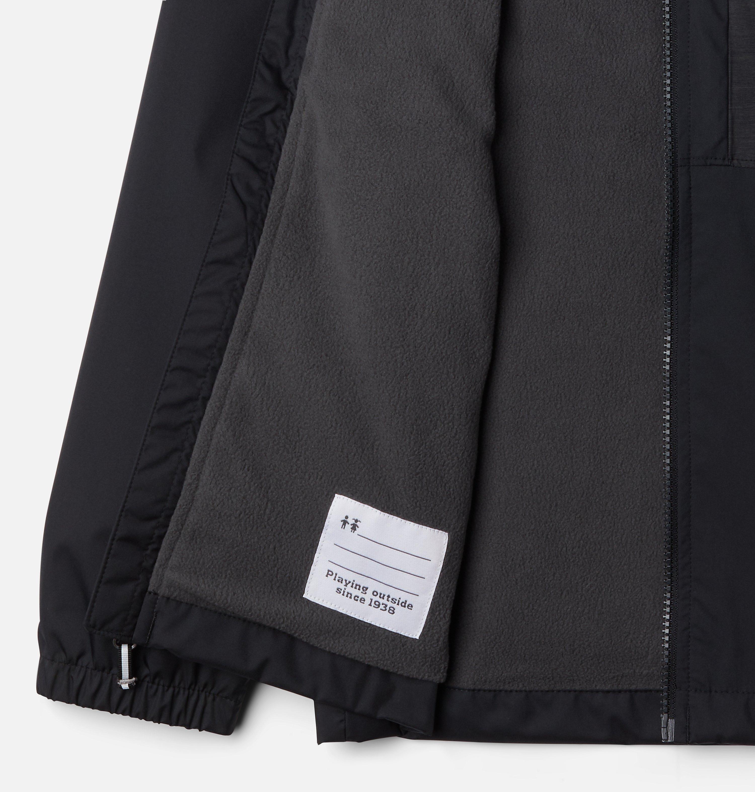 Boys' Rainy Trails Fleece Lined Jacket 3