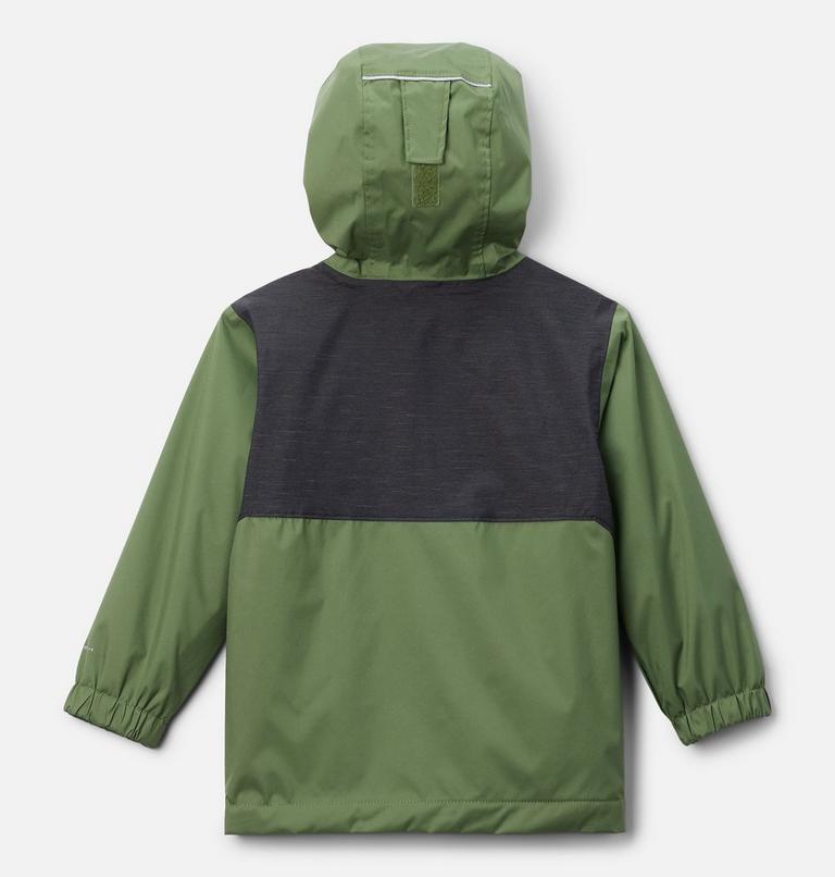 Toddlers' Rainy Trails Fleece Lined Waterproof Jacket - Boy, Color: Canteen, Black Slub, image 2