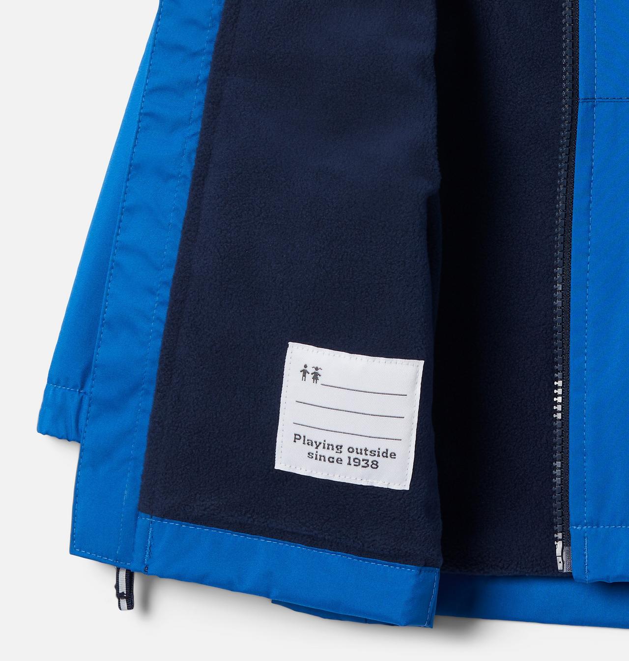 Manteau doublé de laine polaire Rainy Trails pour petit garçon 3