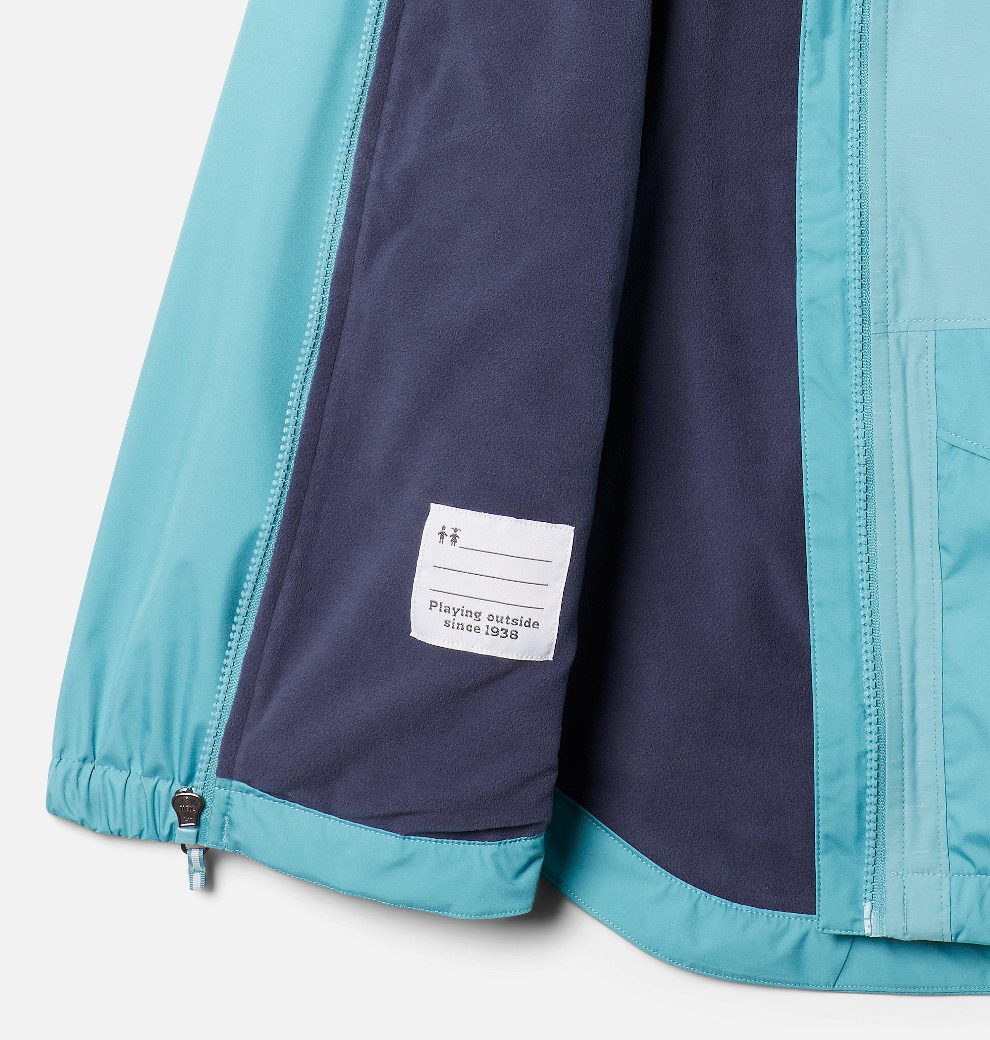 Girls' Rainy Trails Fleece Lined Jacket 3