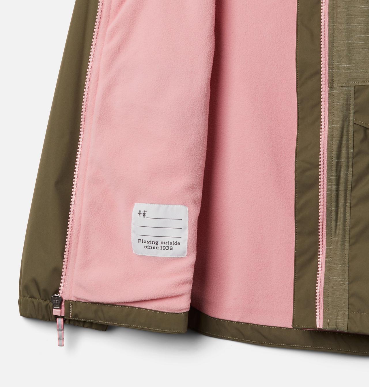 Girls' Rainy Trails™ Fleece Lined Jacket 3