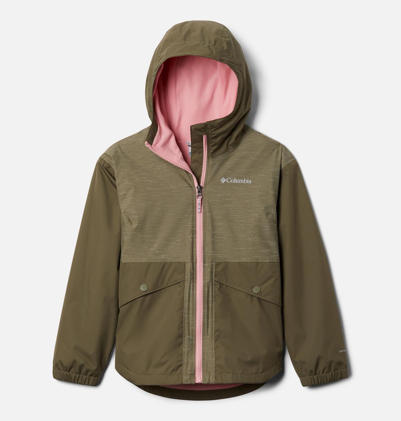 Girls' Rainy Trails™ Fleece Lined Jacket 1