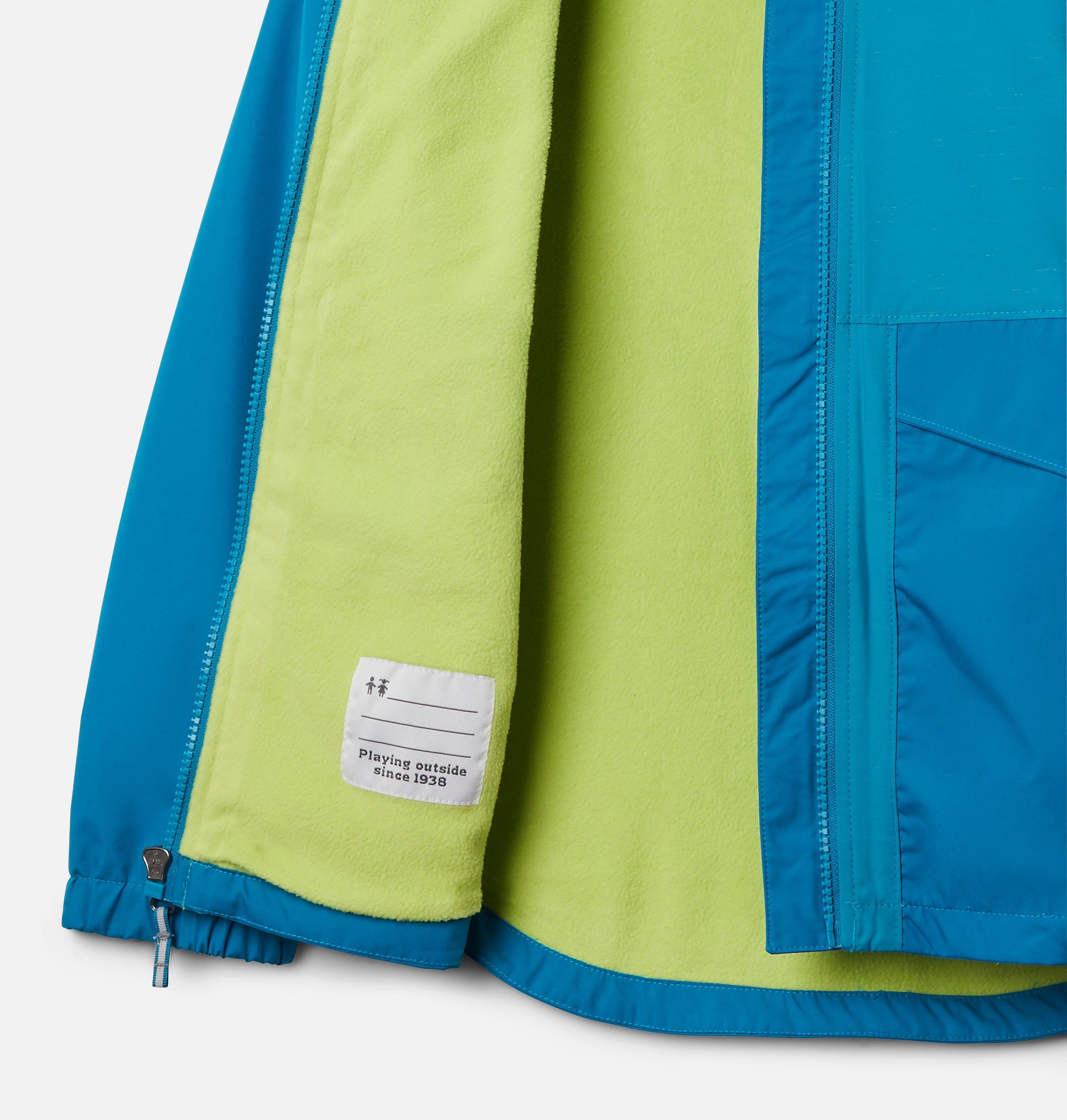Girls' Rainy Trails Fleece Lined Jacket 3