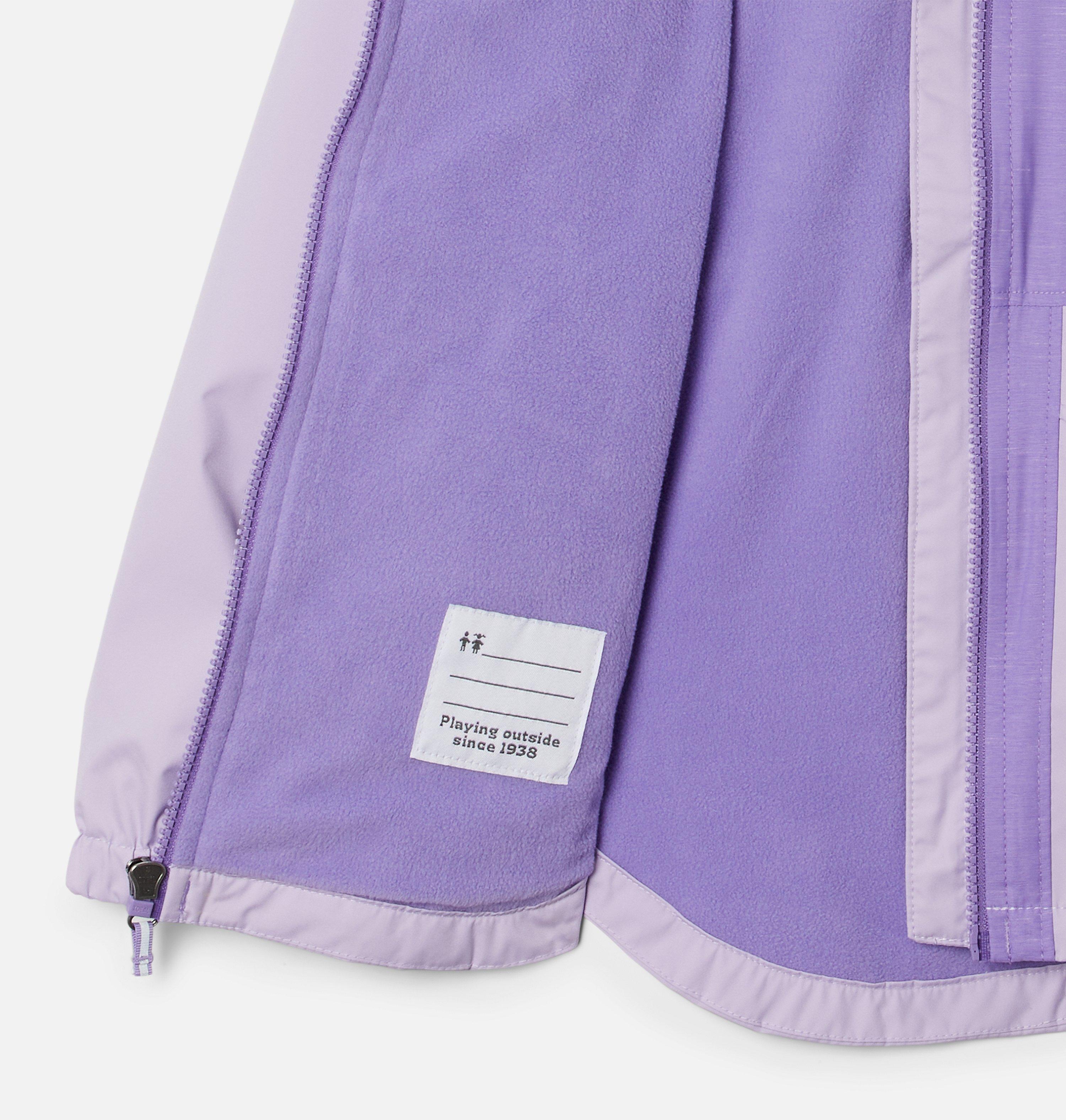Girls' Rainy Trails Fleece Lined Jacket 3