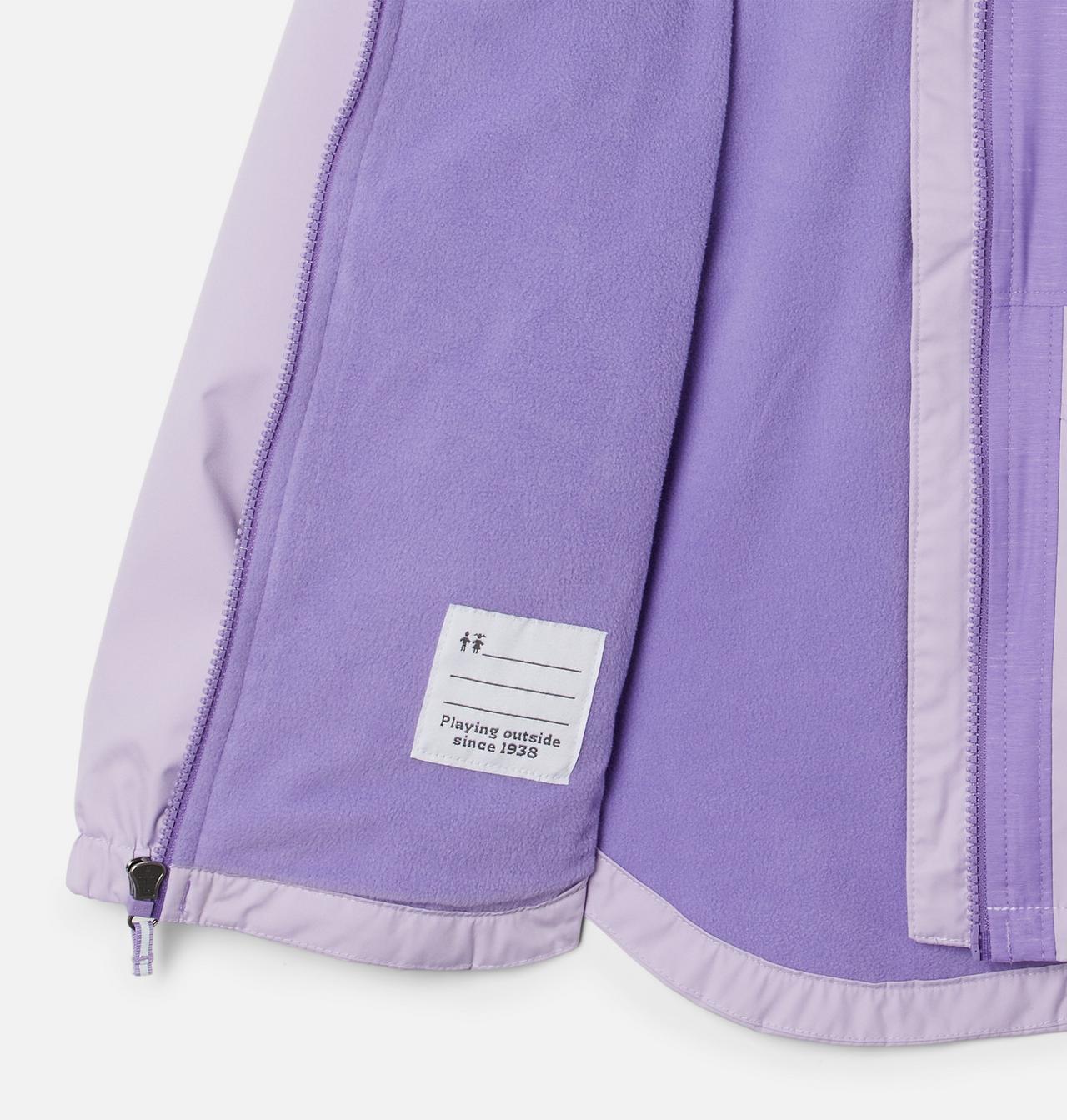 Girls' Rainy Trails™ Fleece Lined Jacket 3