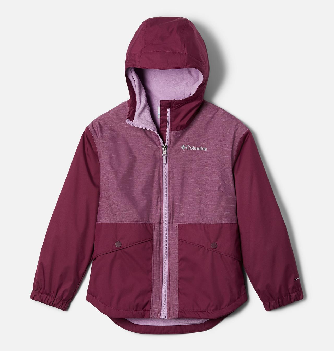 Girls' Rainy Trails™ Fleece Lined Jacket 1