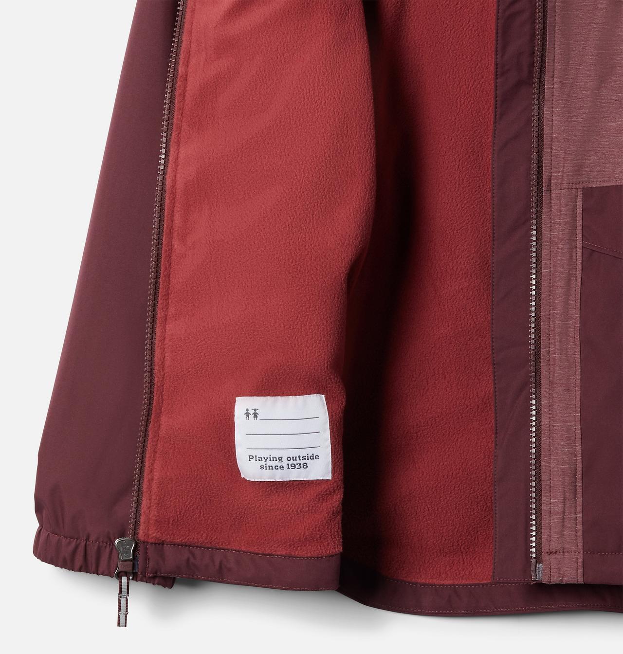 Manteau doublé de laine polaire Rainy Trails pour fille 3