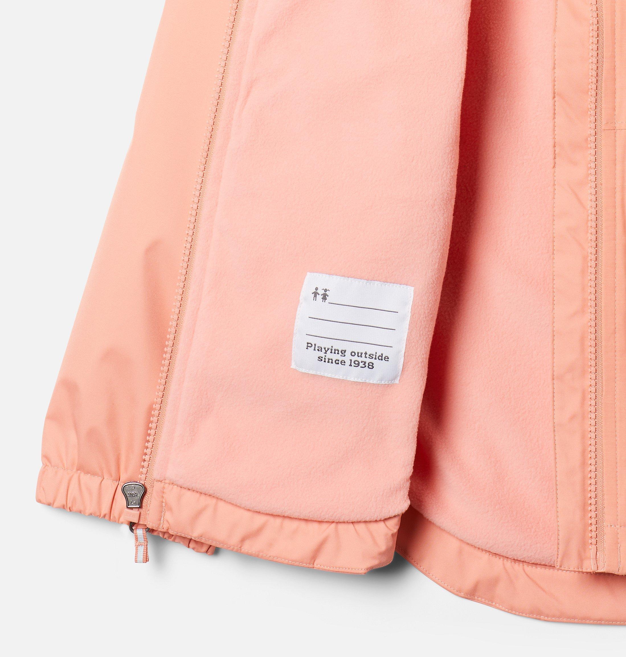 Girls' Rainy Trails Fleece Lined Jacket 3