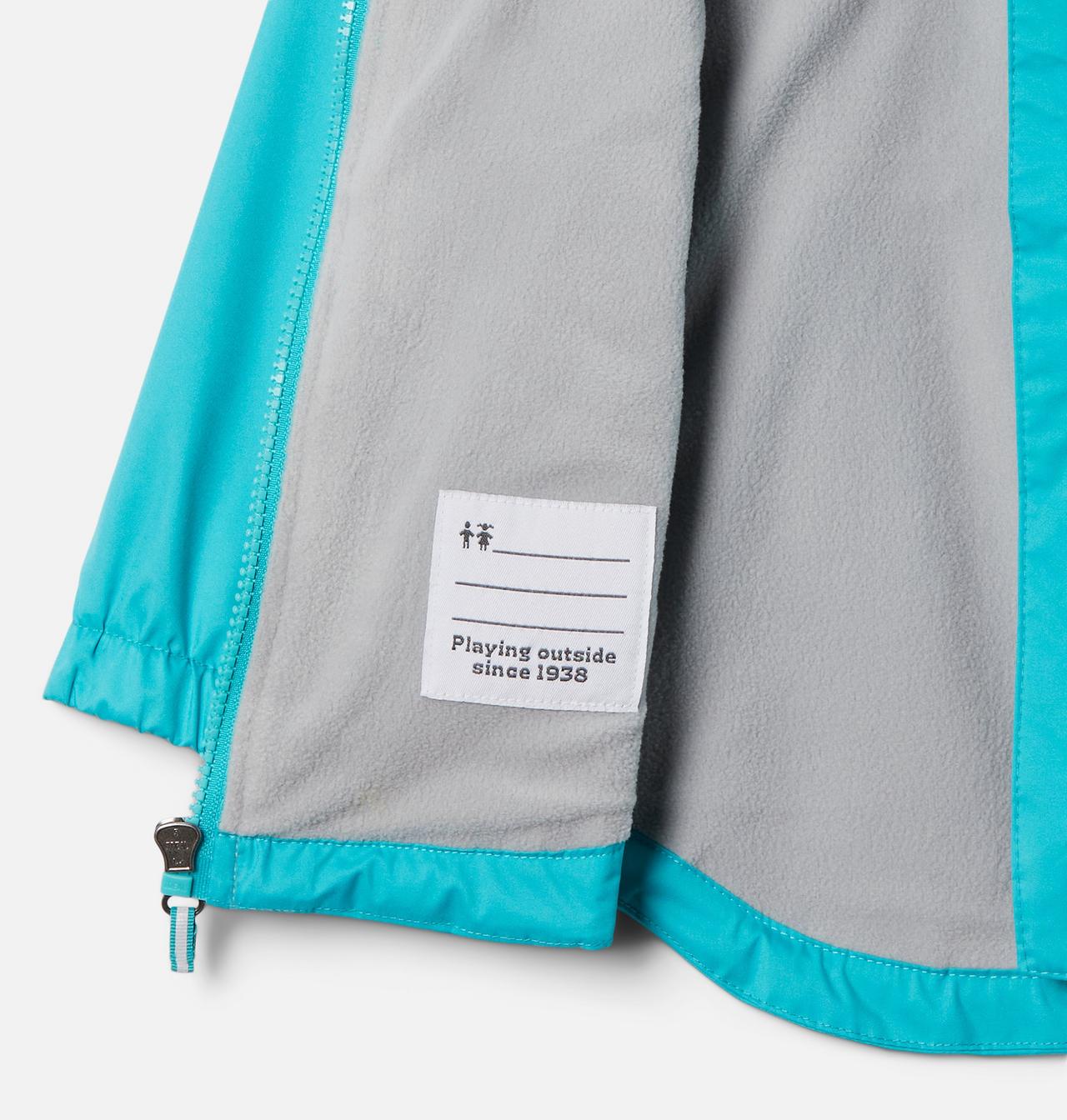 Girls' Toddler Rainy Trails™ Fleece Lined Jacket 3