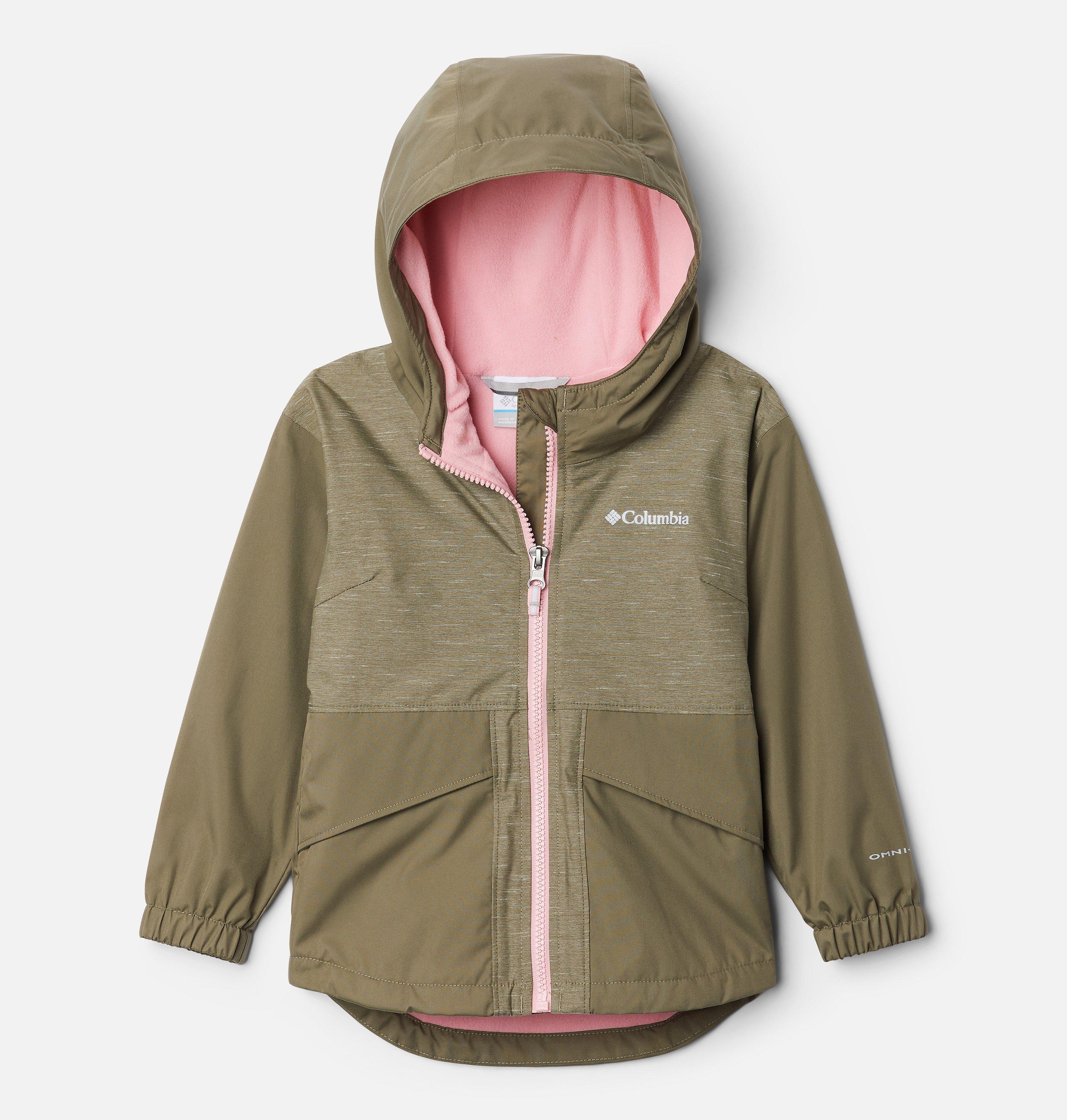 Girls' Toddler Rainy Trails Fleece Lined Jacket 1