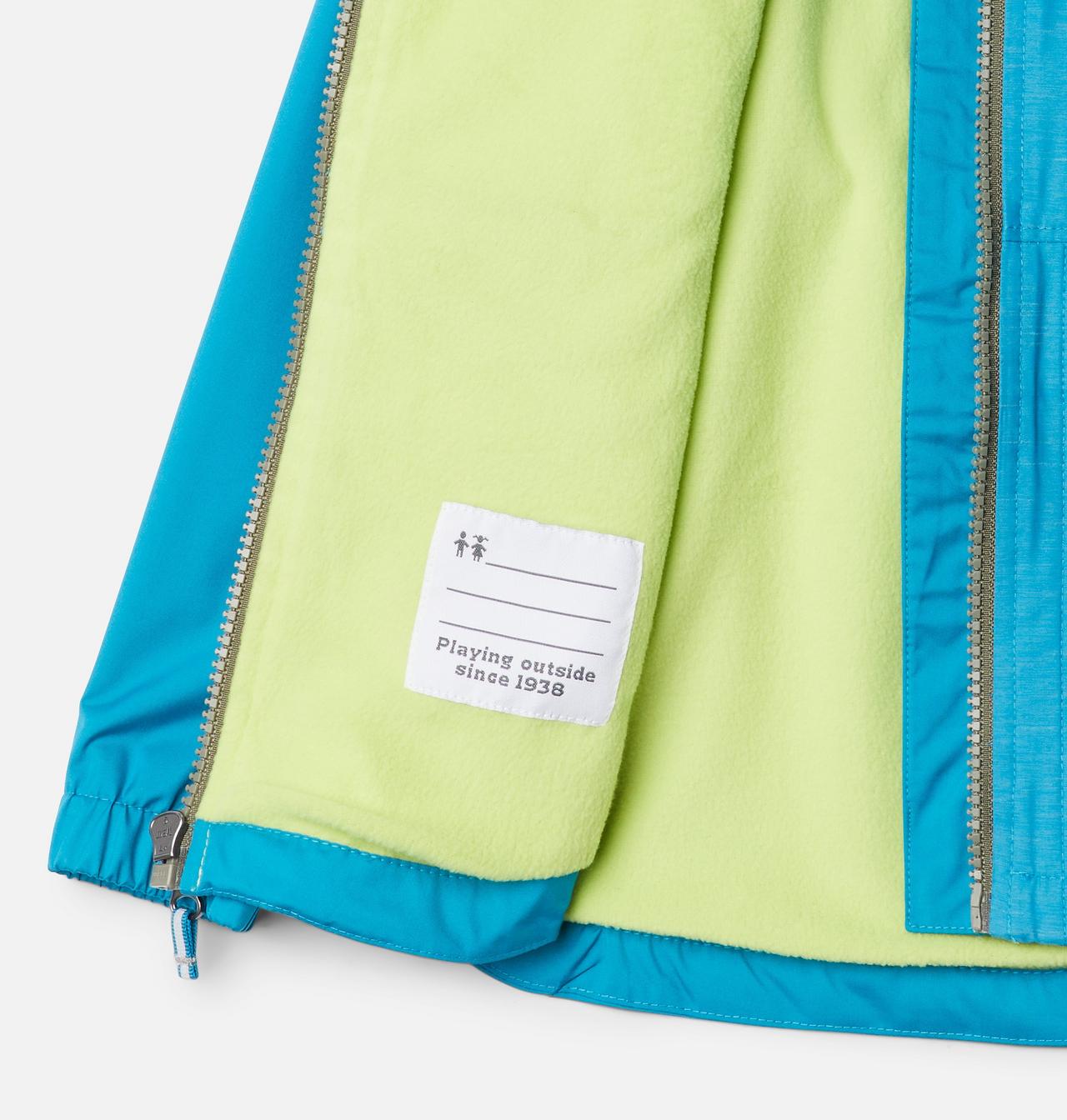 Girls' Toddler Rainy Trails™ Fleece Lined Jacket 3