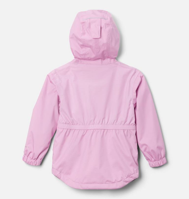 Toddlers' Rainy Trails Fleece Lined Waterproof Jacket - Girl, Color: Cosmos, Pink Dawn, image 2