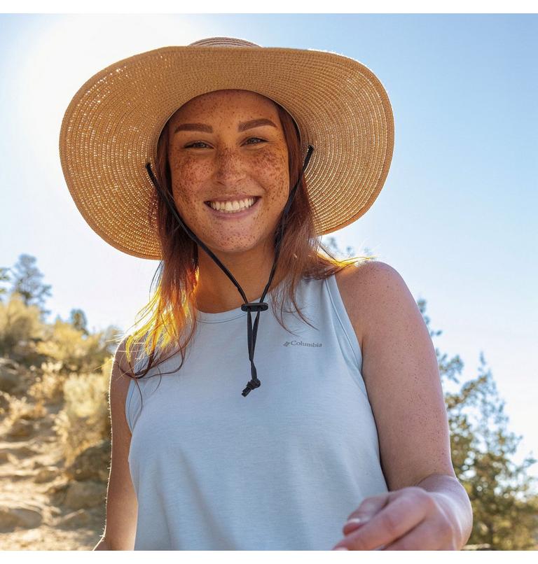 Women's Global Adventure Packable Hat II, Color: Straw, image 5