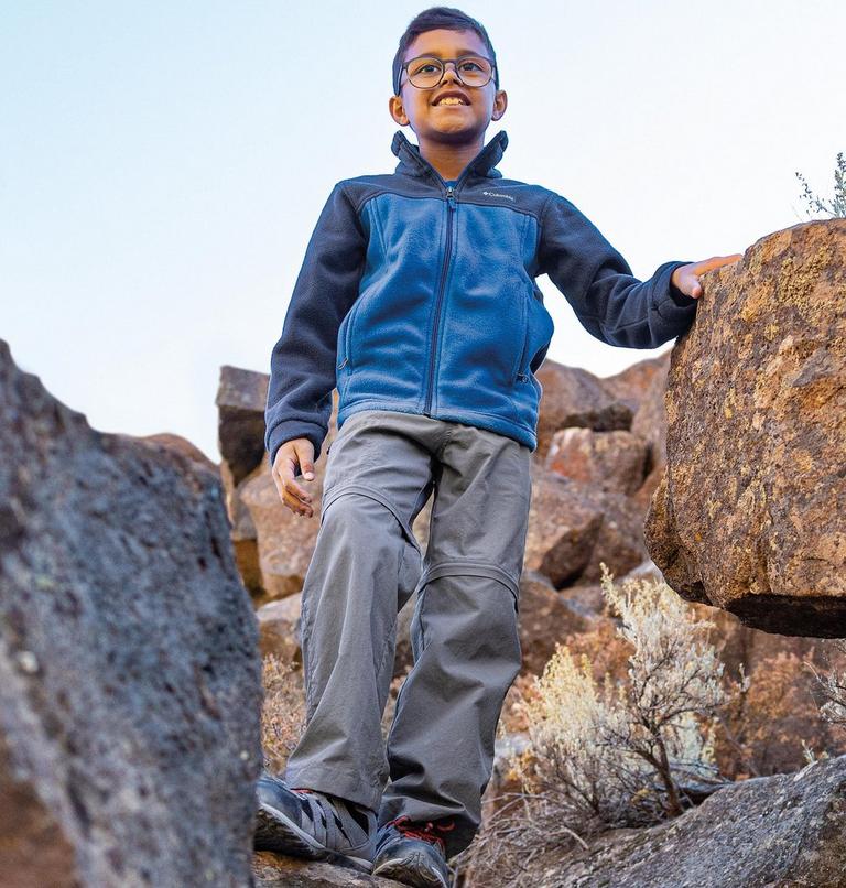 Boys' Silver Ridge IV Convertible Trousers, Color: City Grey, image 4