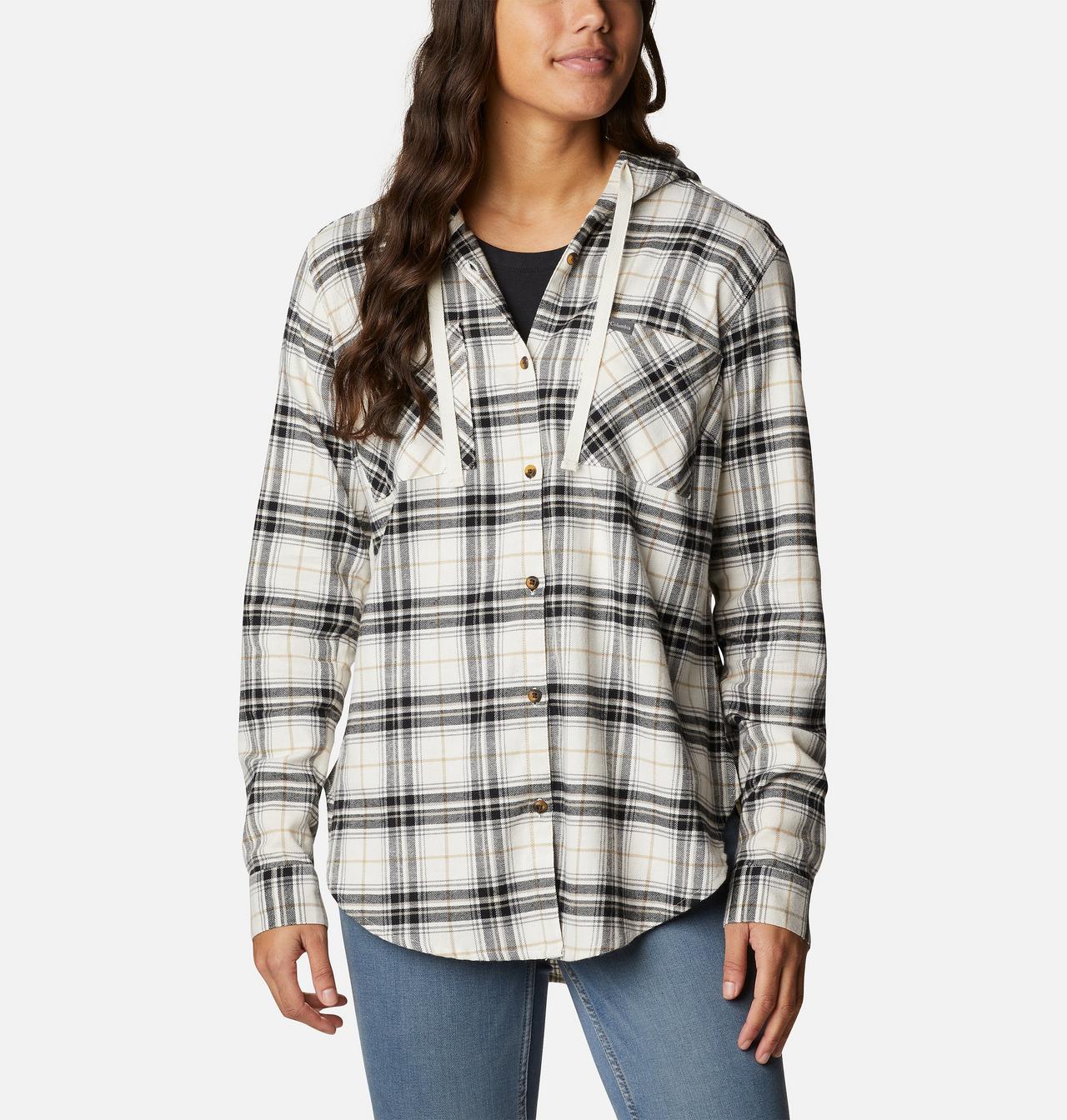 Women's Anytime™ Stretch Hooded Long Sleeve Shirt 1