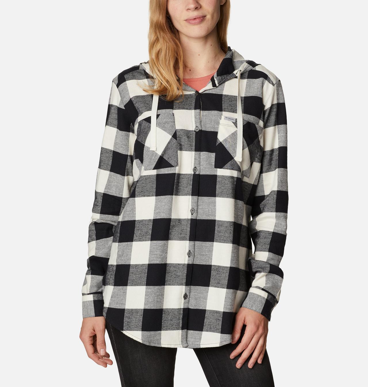 Women's Anytime™ Stretch Hooded Long Sleeve Shirt 1