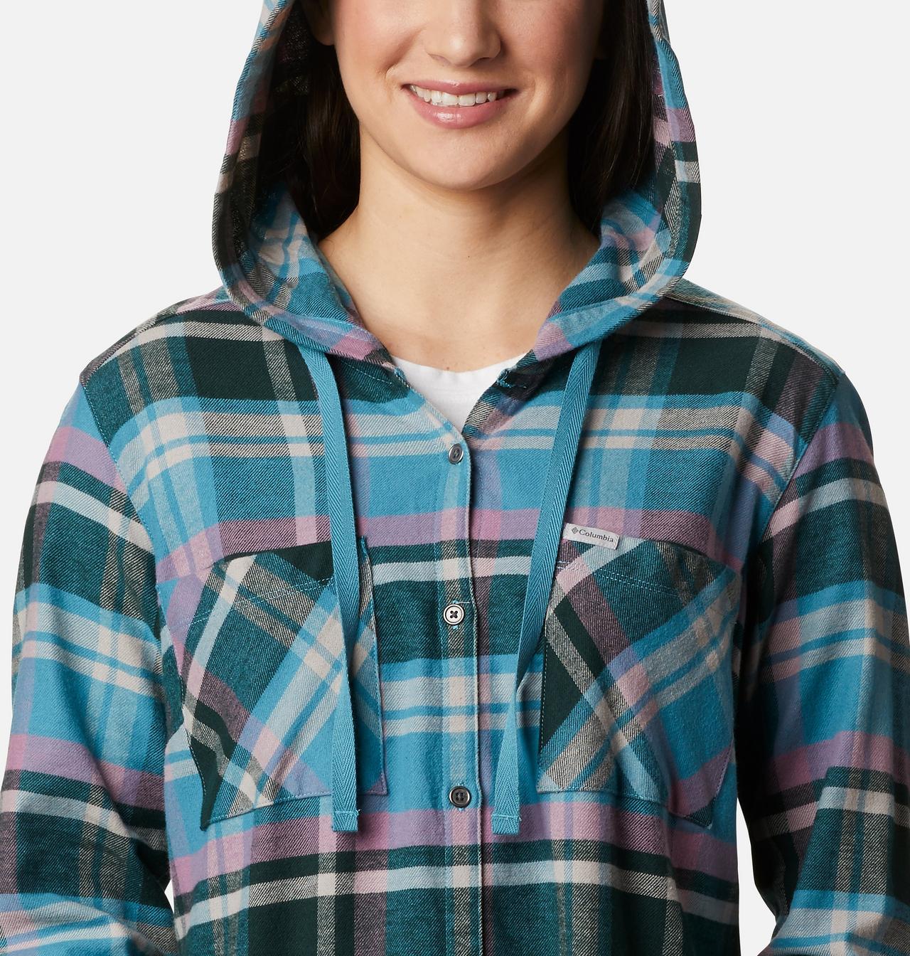 Women's Anytime™ Stretch Hooded Long Sleeve Shirt 4