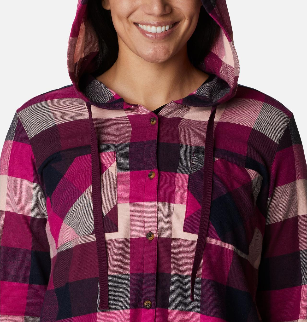 Women's Anytime™ Stretch Hooded Long Sleeve Shirt 4