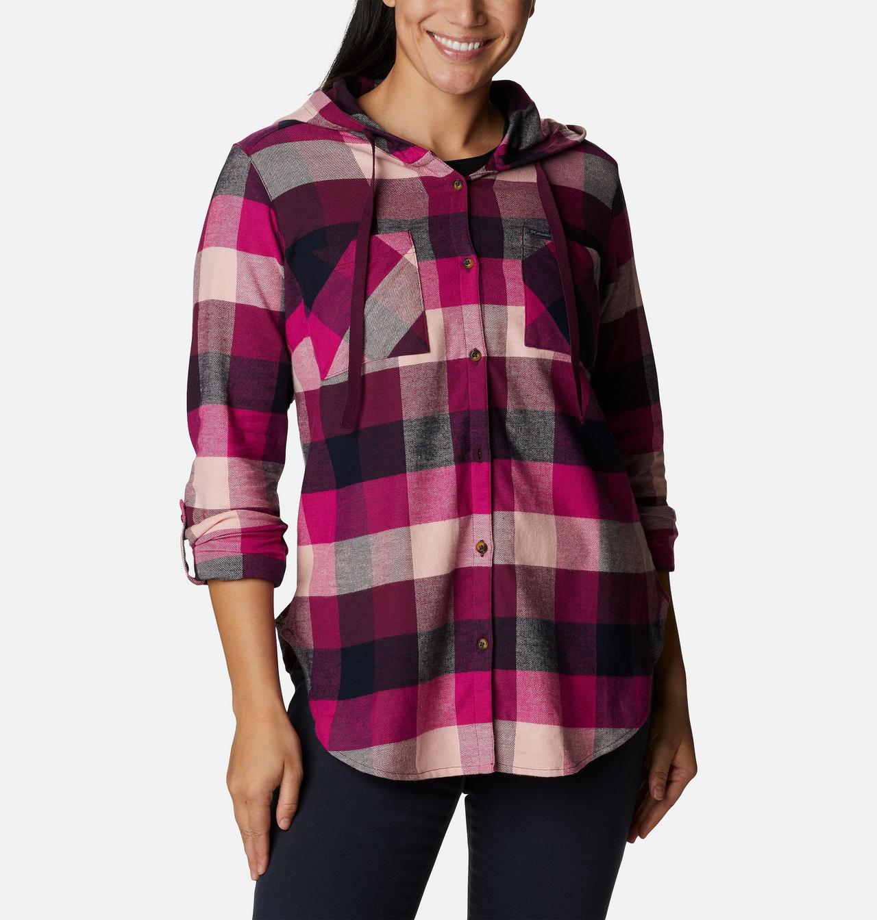 Women's Anytime™ Stretch Hooded Long Sleeve Shirt 6