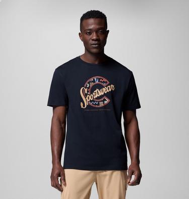 Men's Rapid Ridge Graphic Tee, Color: Black, C Sportswear Explorer, image 5