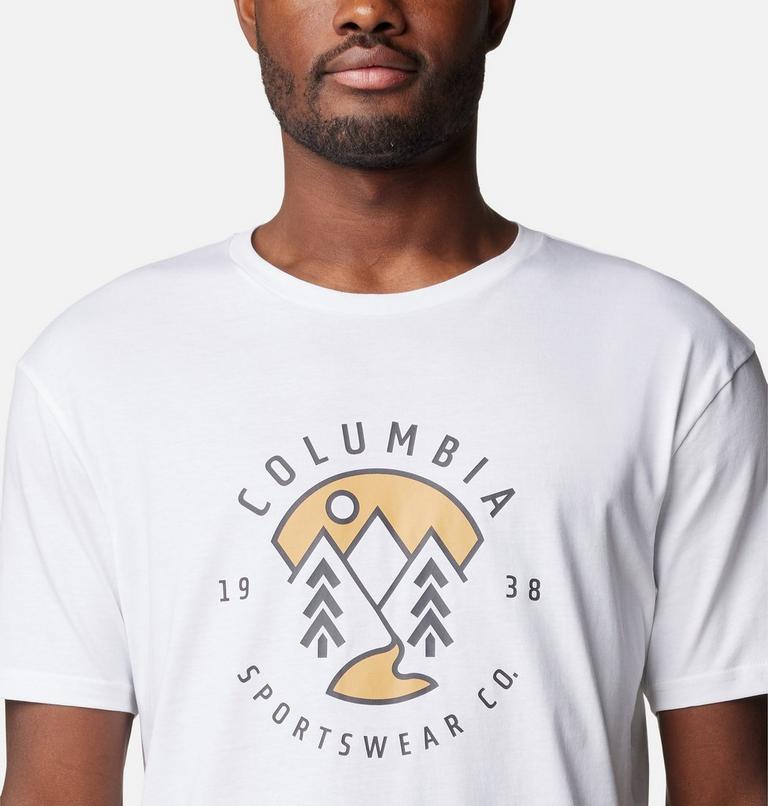 M Rapid Ridge Graphic Tee, Color: White, Naturally Boundless, image 4