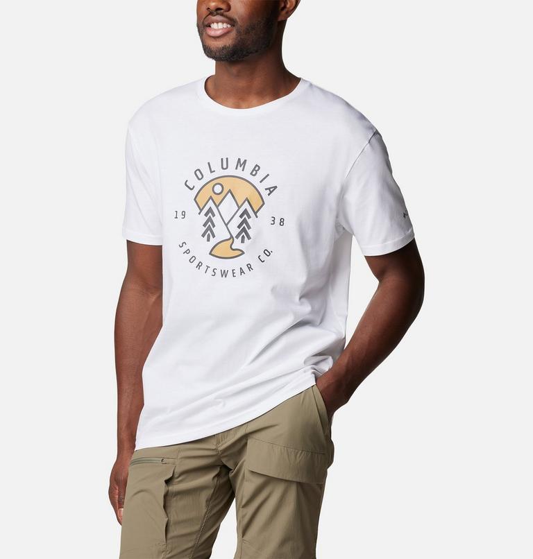 M Rapid Ridge Graphic Tee, Color: White, Naturally Boundless, image 5