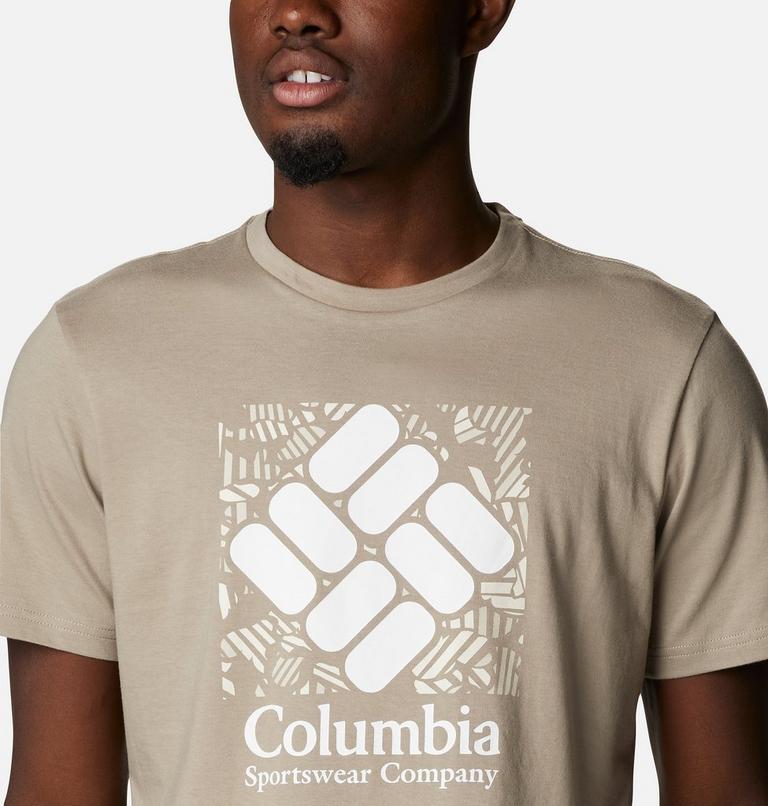 Men's Rapid Ridge Graphic T-Shirt, Color: Tusk Frondtastic, image 4