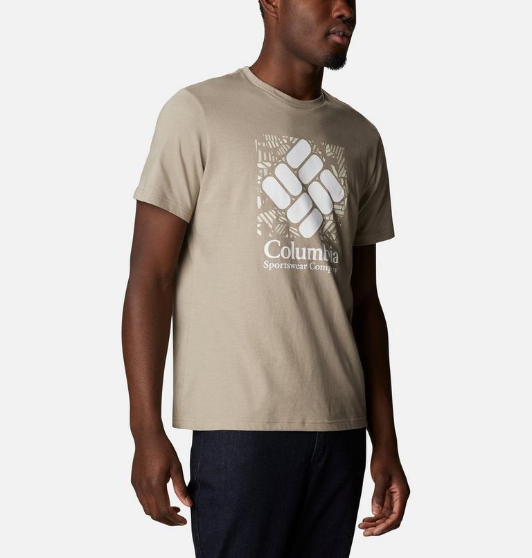 Men's Rapid Ridge Graphic T-Shirt, Color: Tusk Frondtastic, image 5