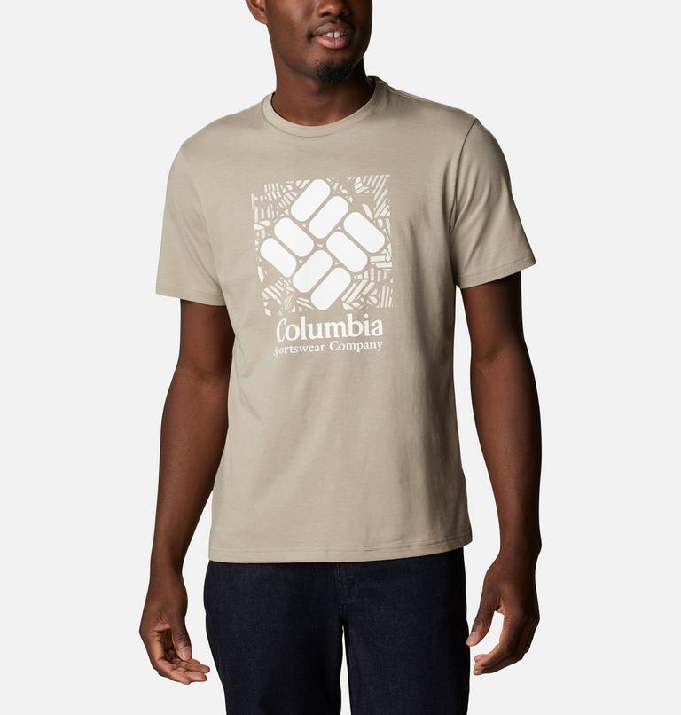 Men's Rapid Ridge Graphic T-Shirt, Color: Tusk Frondtastic, image 1