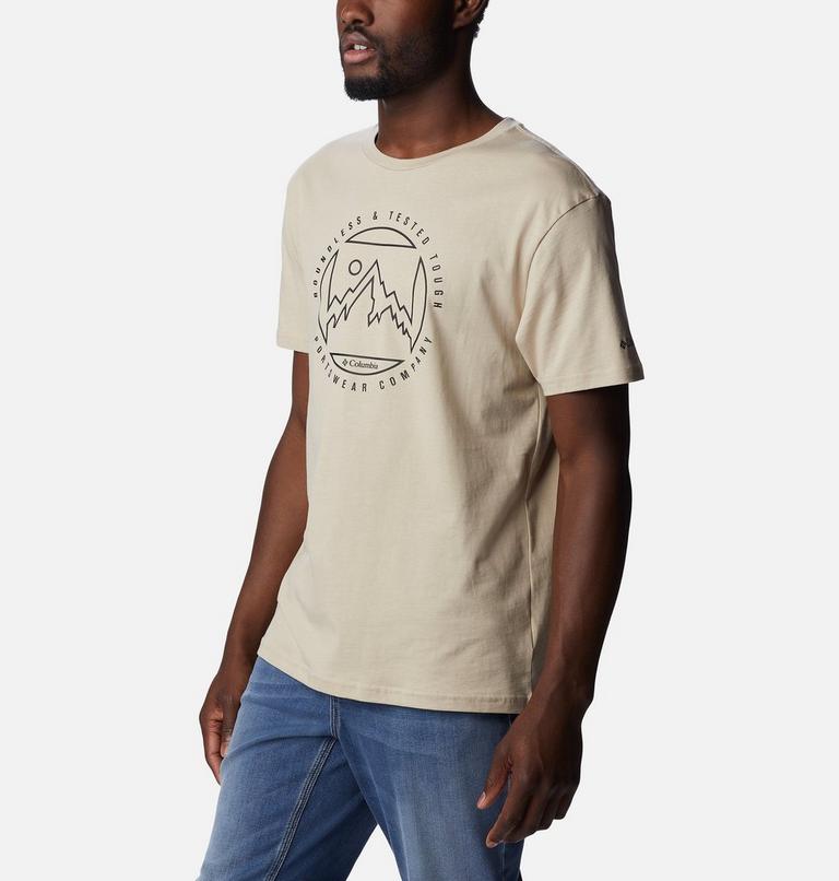 Men's Rapid Ridge Graphic T-Shirt, Color: Ancient Fossil, Boundless Graphic, image 5