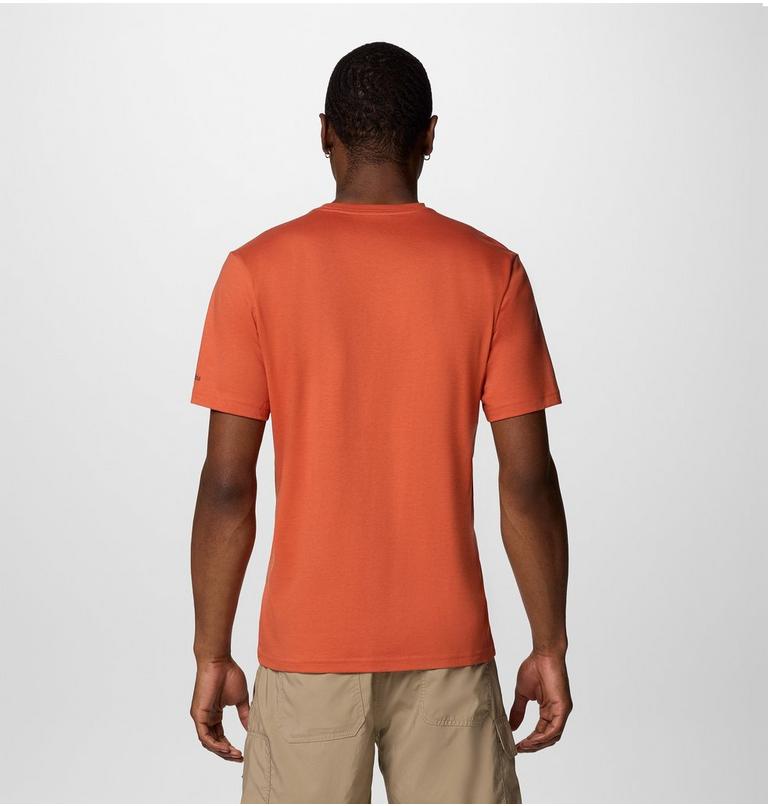 Camiseta Rapid Ridge para hombre, Color: Tuscan, Heavenly Stacked Gem, image 2