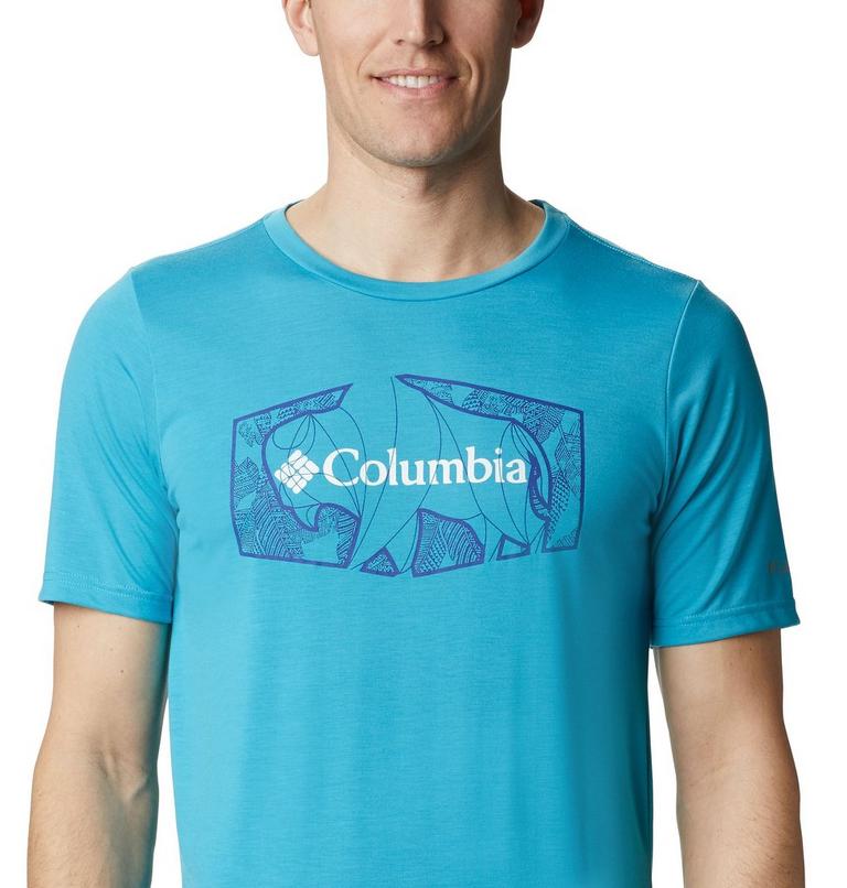 Terra Vale II SS Tee | 450 | XXL, Color: Clear Water Roam Hex, image 4