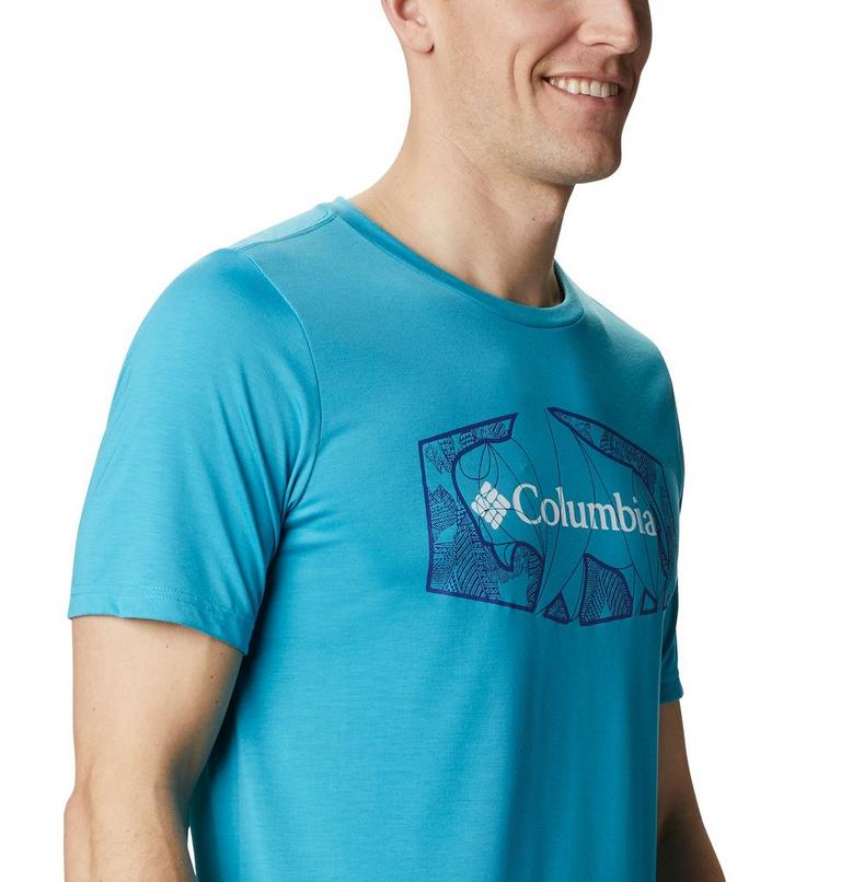 Terra Vale II SS Tee | 450 | XXL, Color: Clear Water Roam Hex, image 5