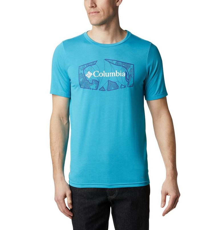 Terra Vale II SS Tee | 450 | XXL, Color: Clear Water Roam Hex, image 1