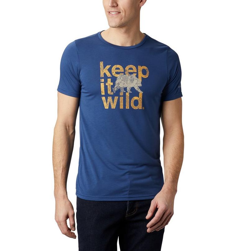 Terra Vale II SS Tee | 469 | M, Color: Carbon Keep It Wild, image 1