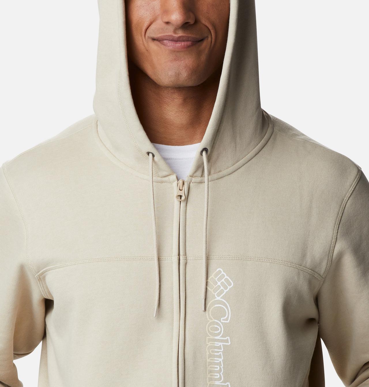 Chandail à capuchon en laine polaire avec fermeture éclair Columbia™ Logo pour homme 4