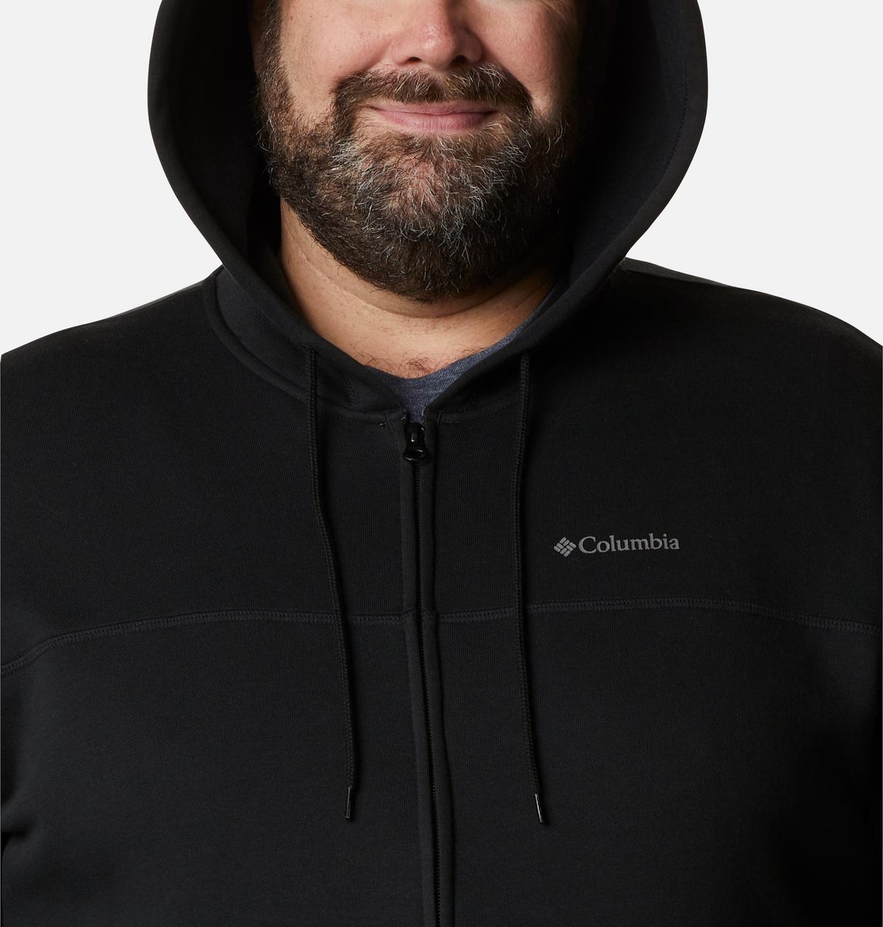 Men's Columbia™ Logo Full Zip Fleece Hoodie - Big 4