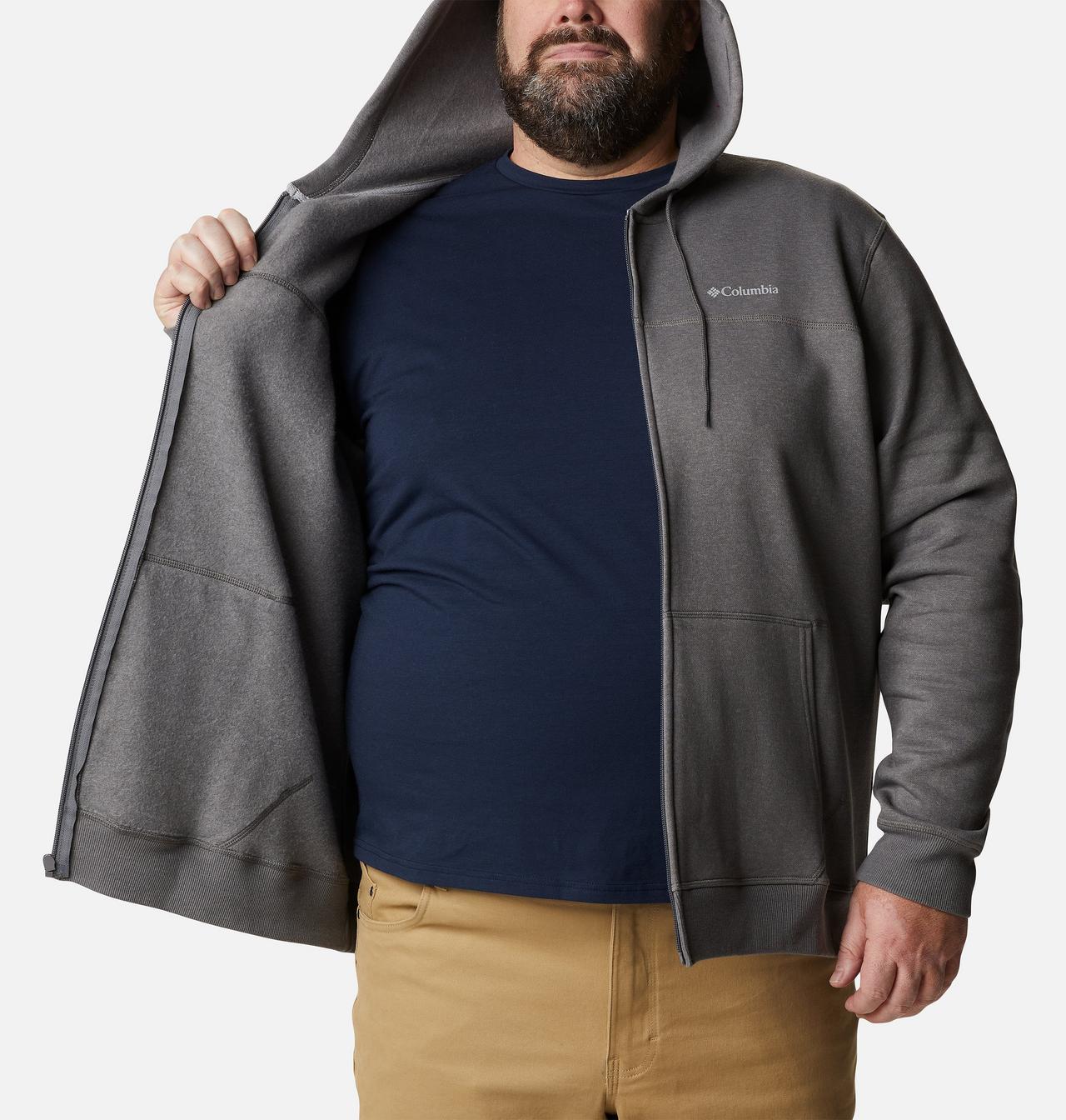 Men's Columbia™ Logo Full Zip Fleece Hoodie - Big 5