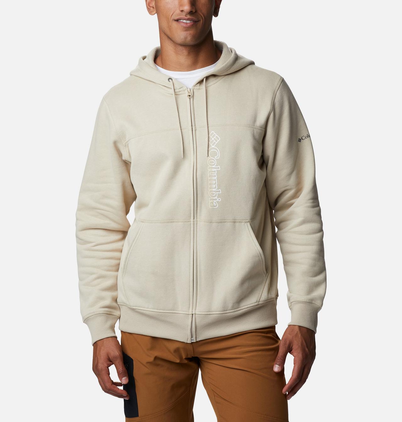 Men's Columbia™ Logo Full Zip Fleece Hoodie - Big 1