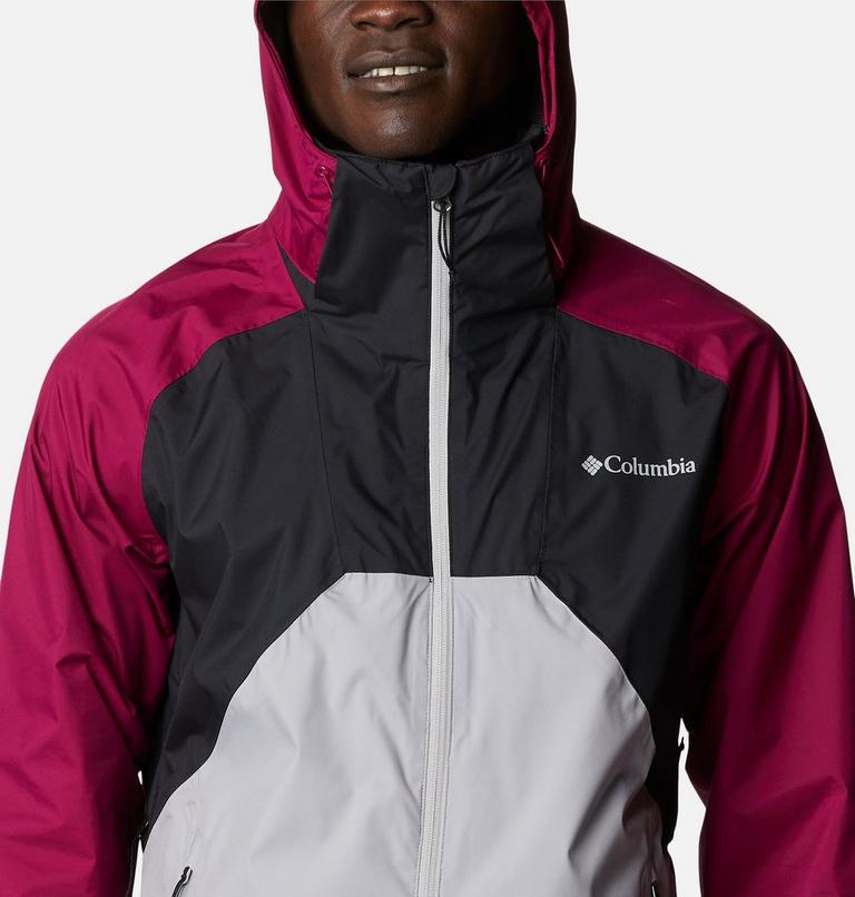 Rain Scape Jacket | 009 | M, Color: Black, Red Onion, Columbia Grey, image 4