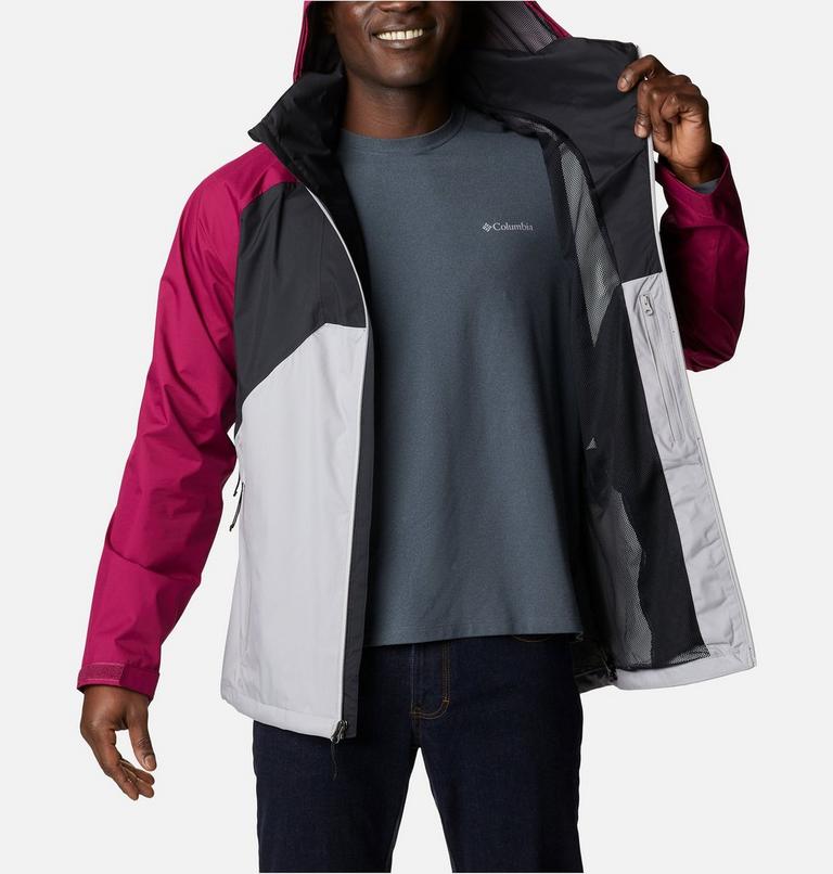 Rain Scape Jacket | 009 | M, Color: Black, Red Onion, Columbia Grey, image 5