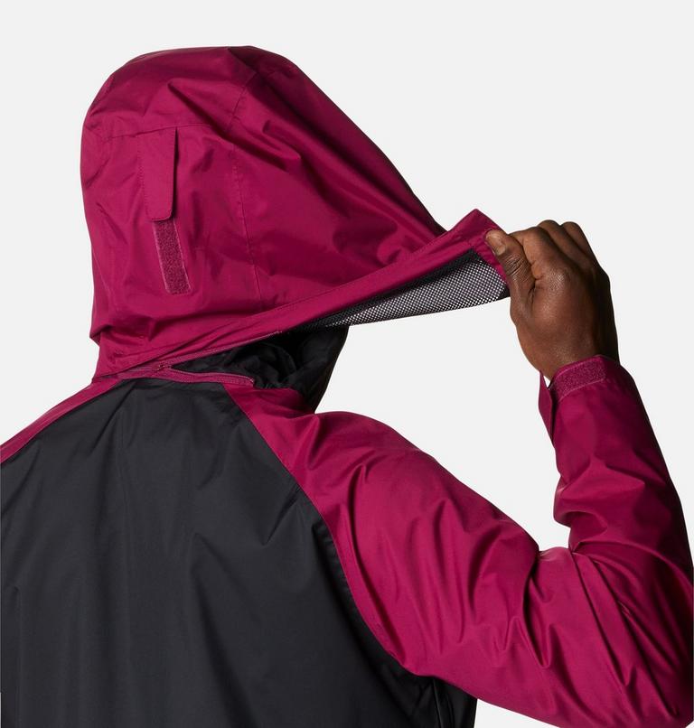 Rain Scape Jacket | 009 | M, Color: Black, Red Onion, Columbia Grey, image 6