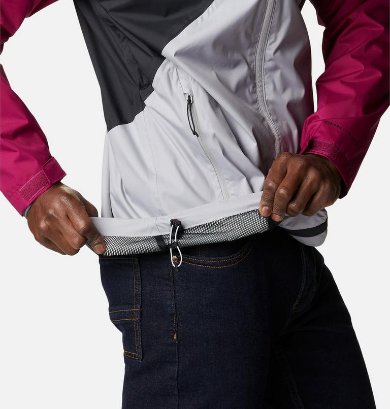 Rain Scape Jacket | 009 | M, Color: Black, Red Onion, Columbia Grey, image 9