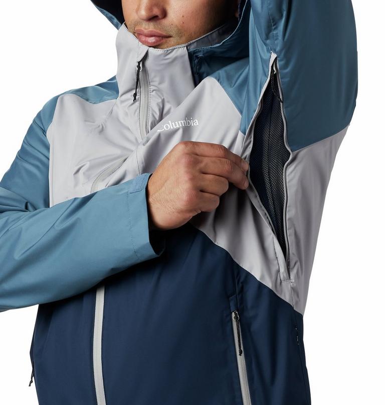 Rain Scape Jacket | 039 | M, Color: Columbia Grey, Mountain, Collegiate Navy, image 6