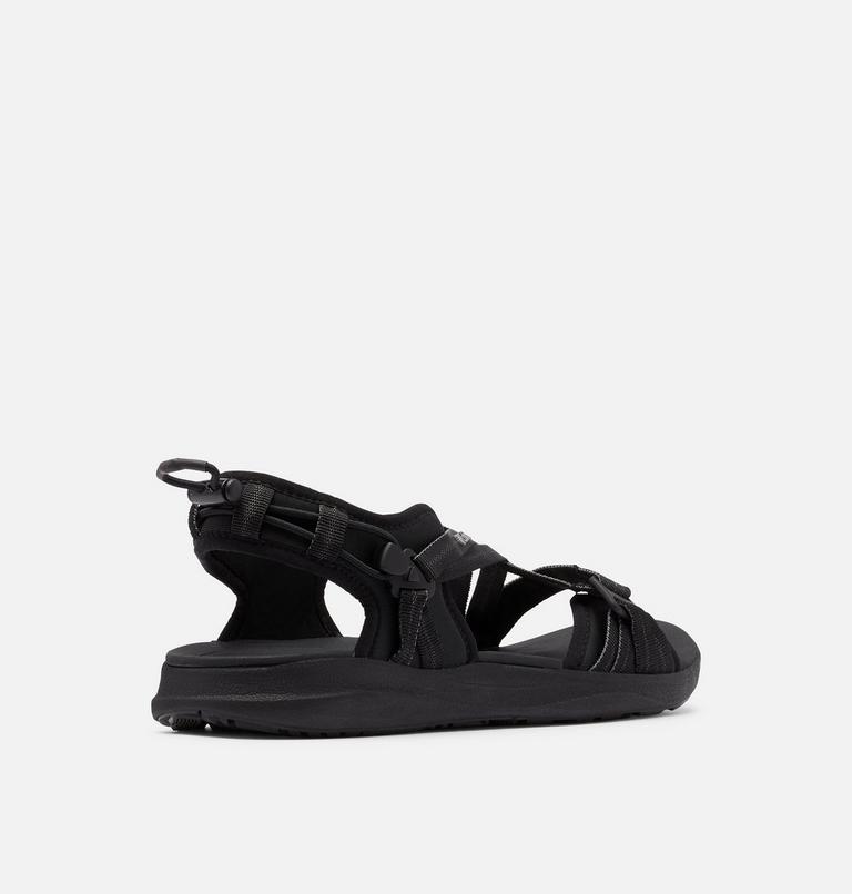 Sandalia Columbia para mujer, Color: Black, Ti Grey Steel, image 9